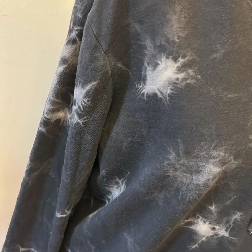 Jane and Delancey black hooded lightweight sweatshirt Size L EUC - Picture 3 of 8